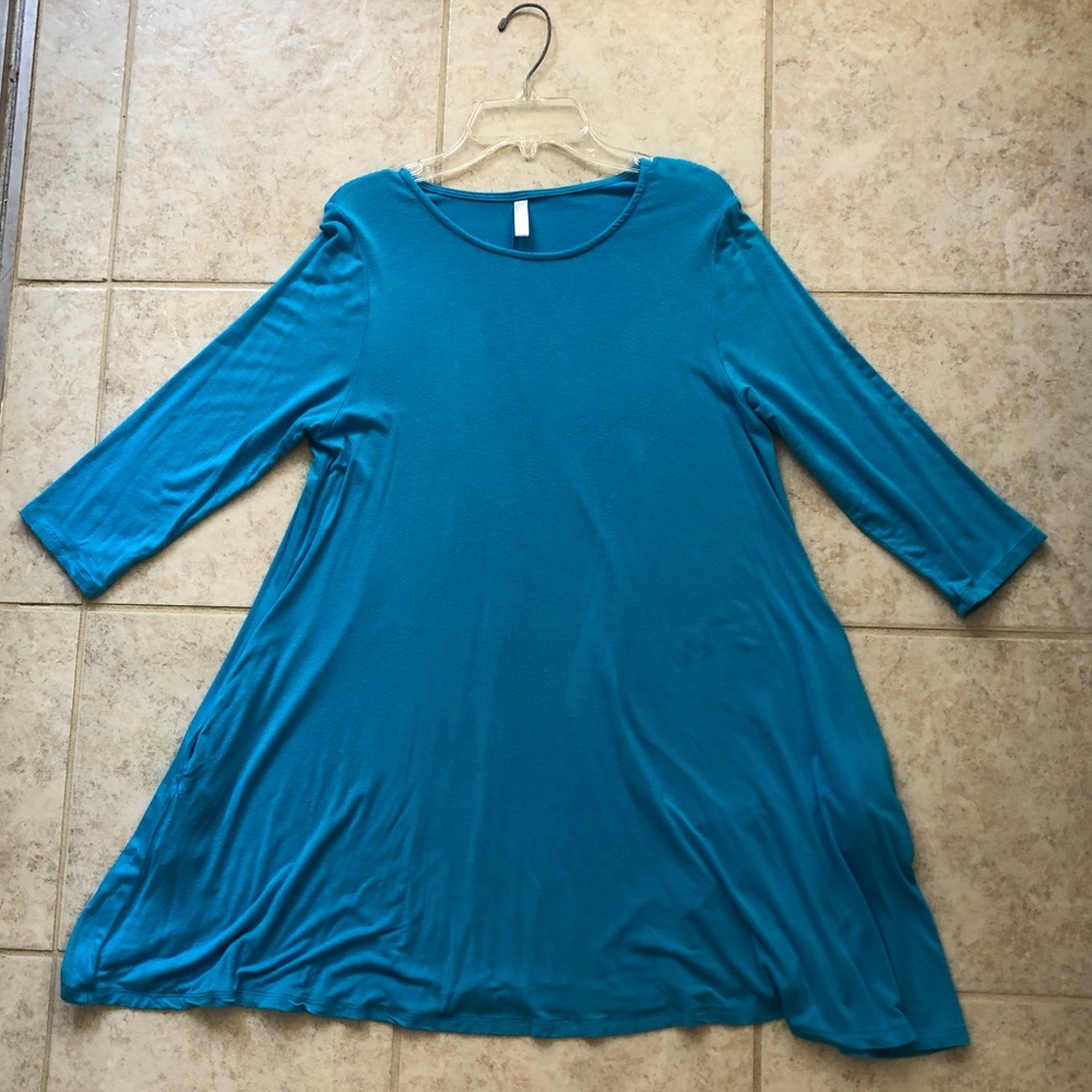 Light blue dress